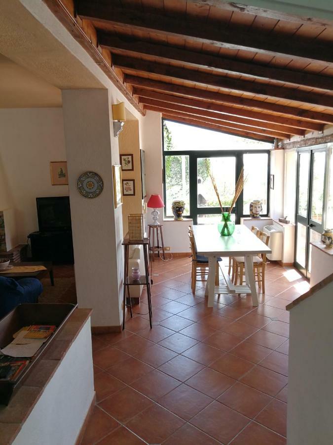 Casa Il Faro Villa Con Piscina كاستلمولا المظهر الخارجي الصورة